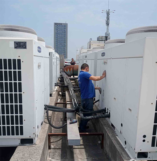 纳溪中央空调制热和不制冷系统维修方法